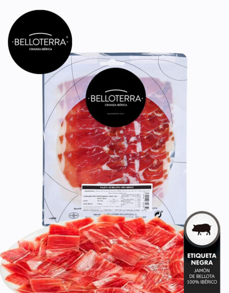 Paleta de Bellota 100% Ibérico (Cortada a Máquina 80g)