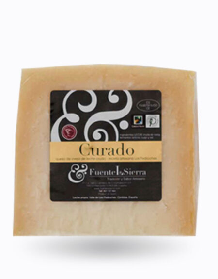 Cuña de queso curado de oveja FUENTE LA SIERRA
