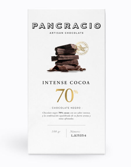 Tableta intenso cocoa 80% PANCRACIO 100g