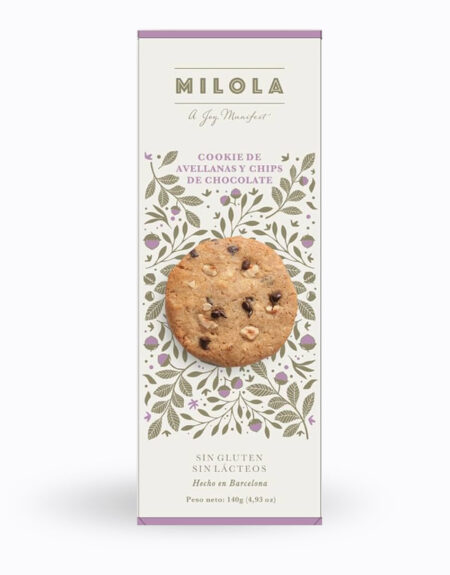 Galletas avellana y chips de chocolate MILOLA 140g