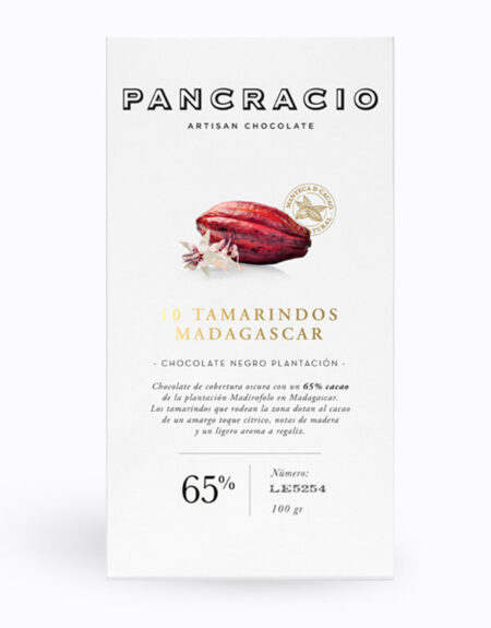 Tableta 10 tamarindos de Madagascar 65% PANCRACIO 100g