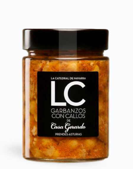 Garbanzos con callos de Casa Gerardo La Catedral de Navarra 350g