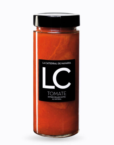 Tomate entero pelado extra La Catedral de Navarra 580g