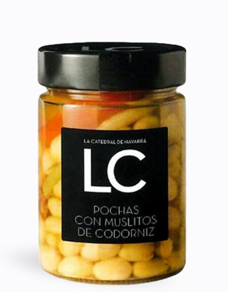 Pochas con muslitos de codorniz La Catedral de Navarra 340g