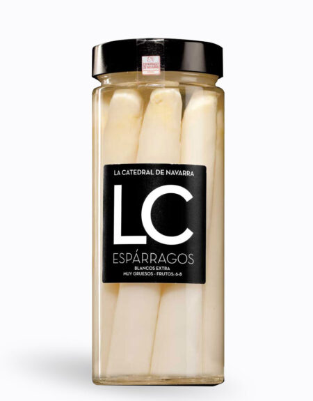 Espárragos 6/8 extra gruesos La Catedral de Navarra 570g