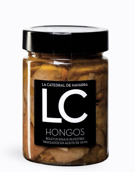 Hongos en aceite La Catedral de Navarra