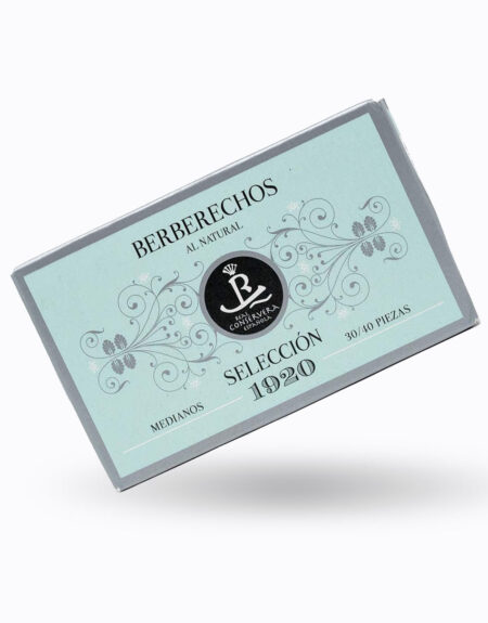 Berberechos al natural 25-30 real conservera selección 1920