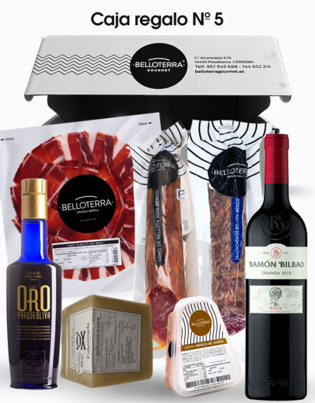 Caja regalo N.º 5 productos Gourmet