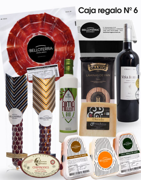 Caja regalo N.º 6 productos Gourmet